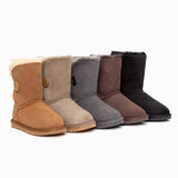 Ozugg Classic Short Button Boots